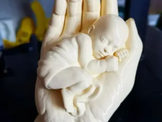 A child in the palm of your hand