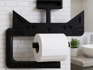 Kitty Holder Toilet Paper