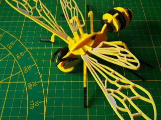 Bee 3D puzzle Kit Card