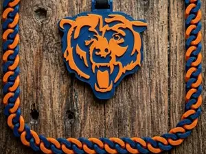 Chicago Bear Hype Chain and Logo