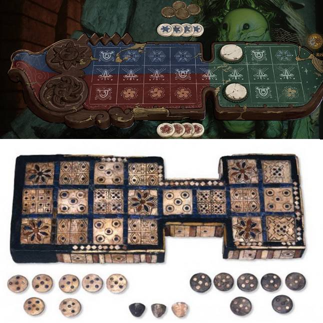 Royal Game of Ur - Regatta Game (SoulFrame)