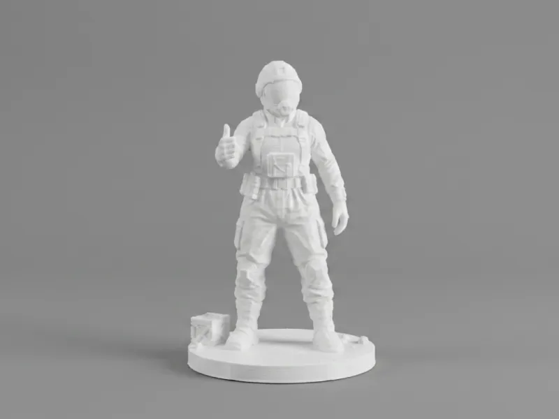 Pionnier – Figurine d'ingénieur inspirée de Satisfactory