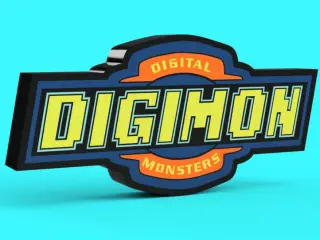 Digimon Logo Lightbox