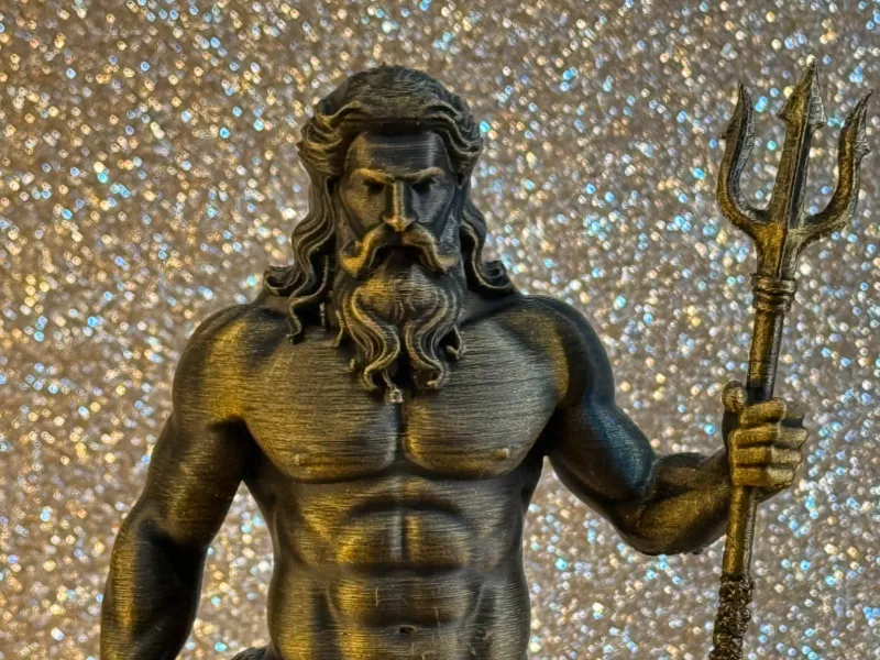 Escultura de Poseidón