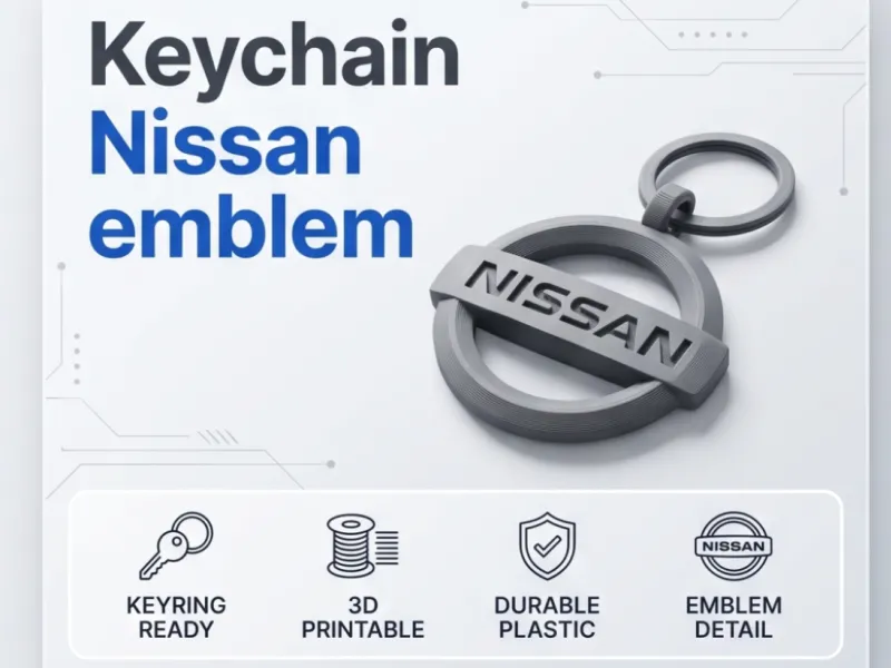Portachiavi emblema Nissan