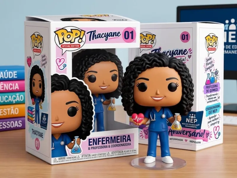 FUNKO ENFEMEIRA QUIMICA