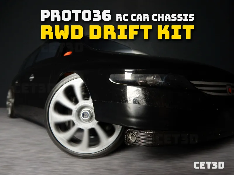 RWD Drift Kit - PROTO36 RC Car Chassis