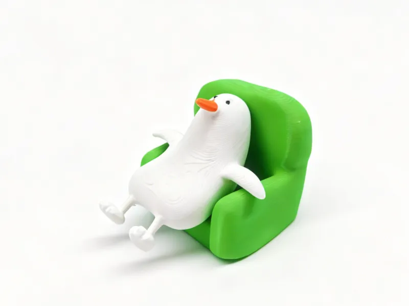 Stock Trader's Desktop Ornament - Let's Lie Flat Together