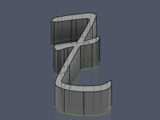 Z - INK FONT