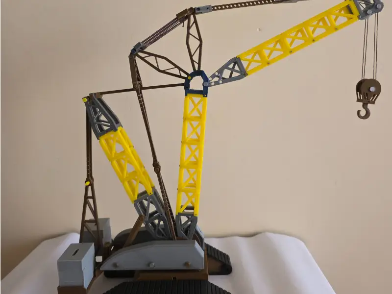 Modelo de grúa
