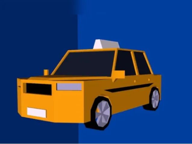 Taxi LowPoly