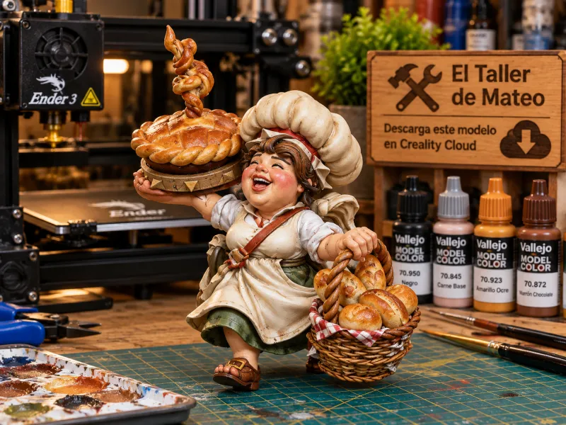 A Padeira Feliz – Entregadora de Pão Artesanal