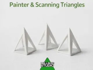 Painter / 3d Scanner Triangles Great simple useful print