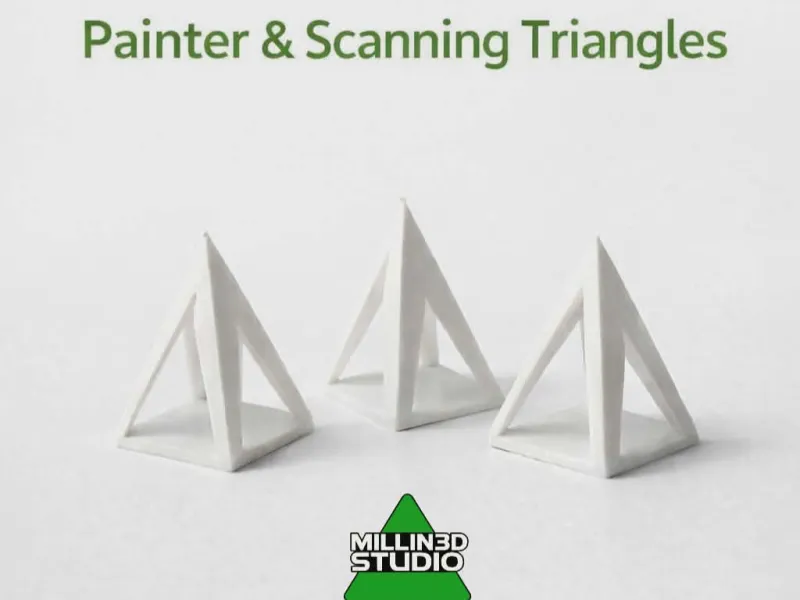 Painter / 3d Scanner Triangles Great simple useful print