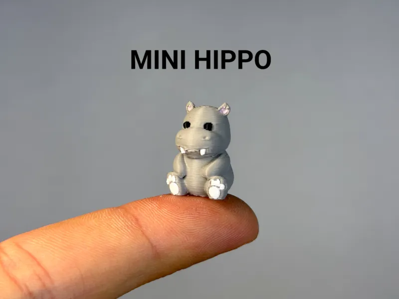 Mini Baby Hippo