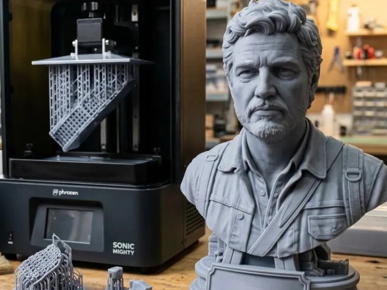 Joel Miller Bust STL The Last of Us 3D Printable Model