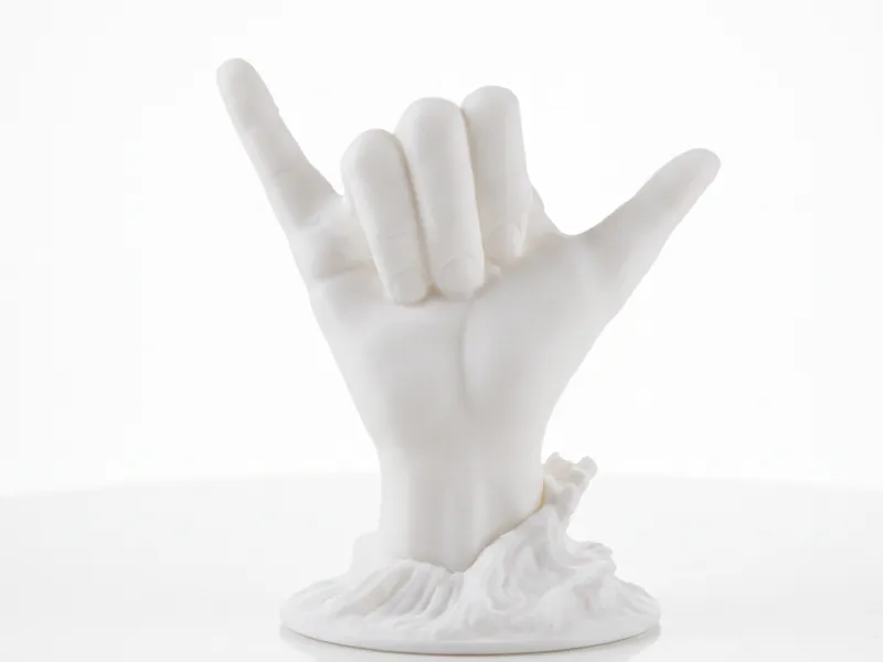 Shaka – the surfer hand sign