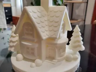 Winter House Scene