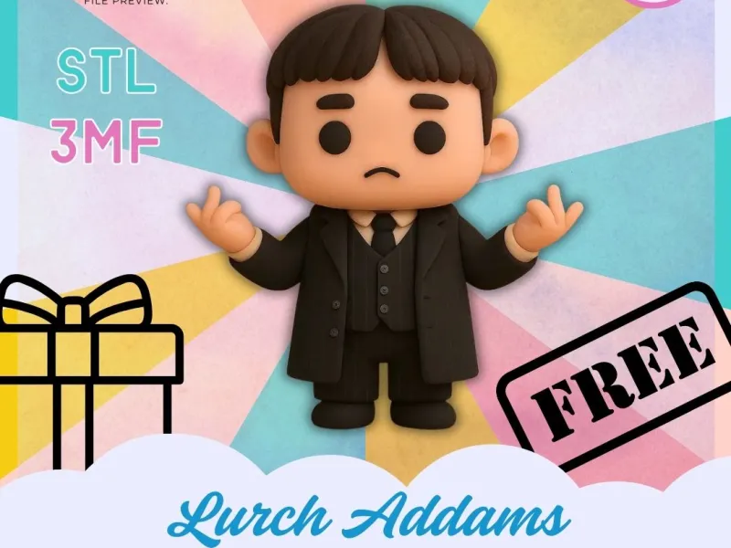 LURCH ADDAMS FOR FREE Z-MINIS