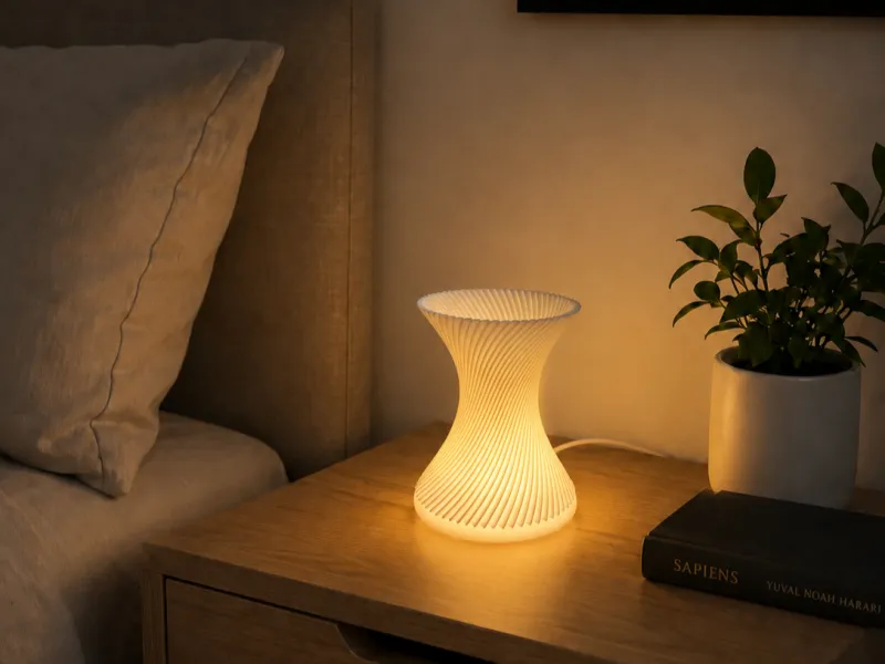 Wormhole Lamp -  Japandi/Scandi