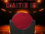 Atlanta Hawks Coaster Set (NBA)-0
