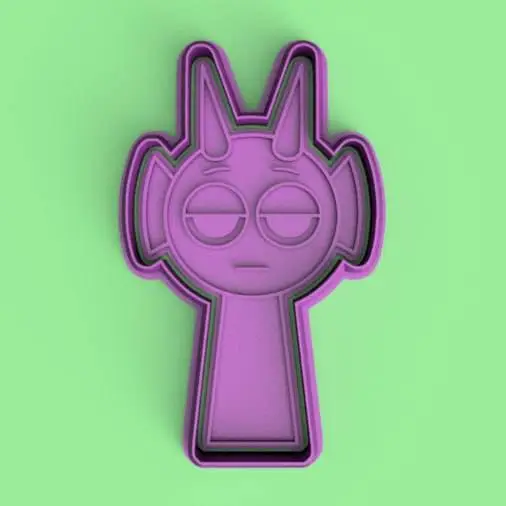 sprunki purple durple cutter + stamp
