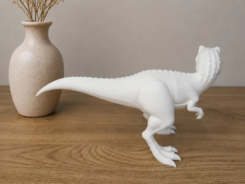 Velociraptor Dinosaur Paintable Figure | 3D Printable Figure