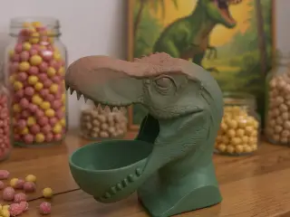 Jurassic Jaw Bowl – The Dino Desk Drop Zone