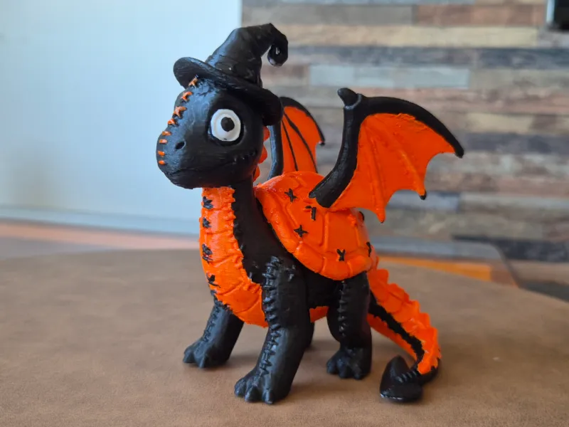 Decorazione carina drago di Halloween