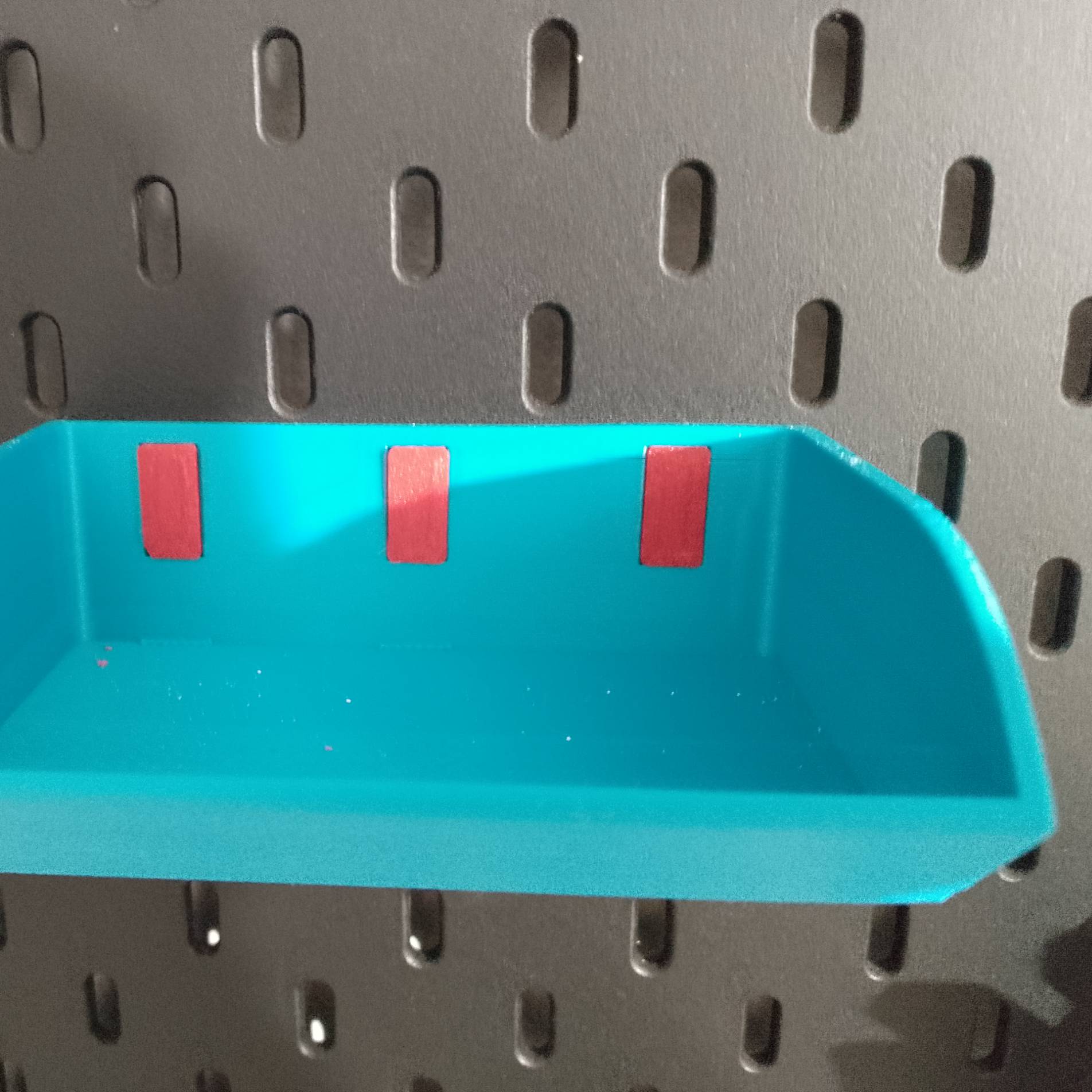 Ikea Skadis Bin 120 x 40 and 120 x 60 with removable hook