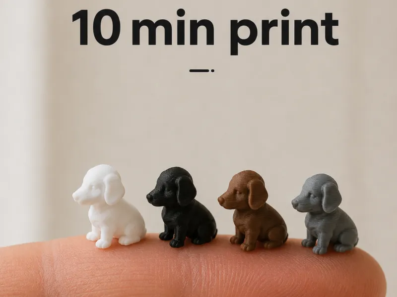 Dachshund Mini Model – Fast Print Ultra Detailed