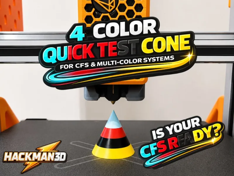4-Color Quick Test Cone for CFS & Multi-Color Systems