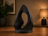 Infinity Flow Sculpture | Modern Abstract Home Decor-0