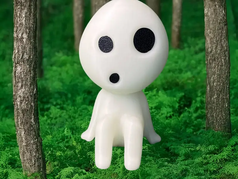 Kodama (#5), Princess Mononoke, Miyazaki, FanArt