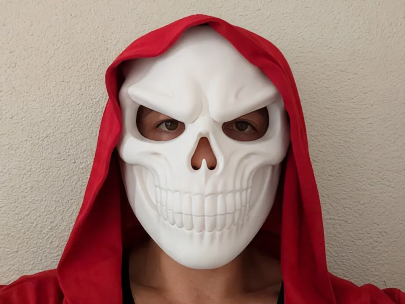 Grinning Skull Mask – Wearable Full Face Mask