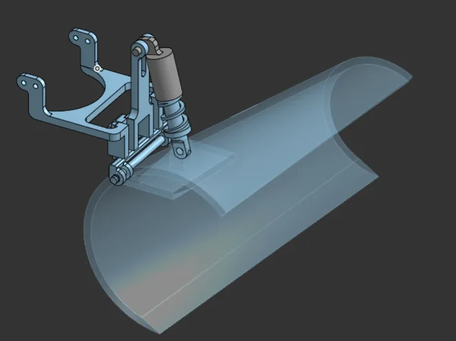 Right-Angled Plow for TRX-M4 Series