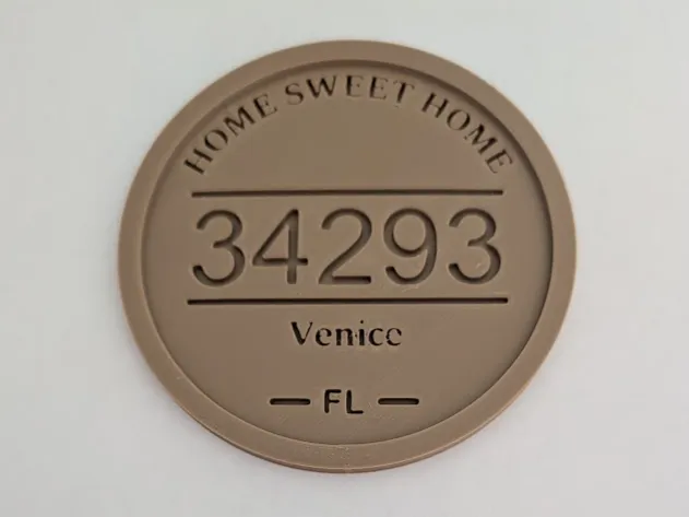 34293 Venice Florida Coaster w/Holder (holds 6)