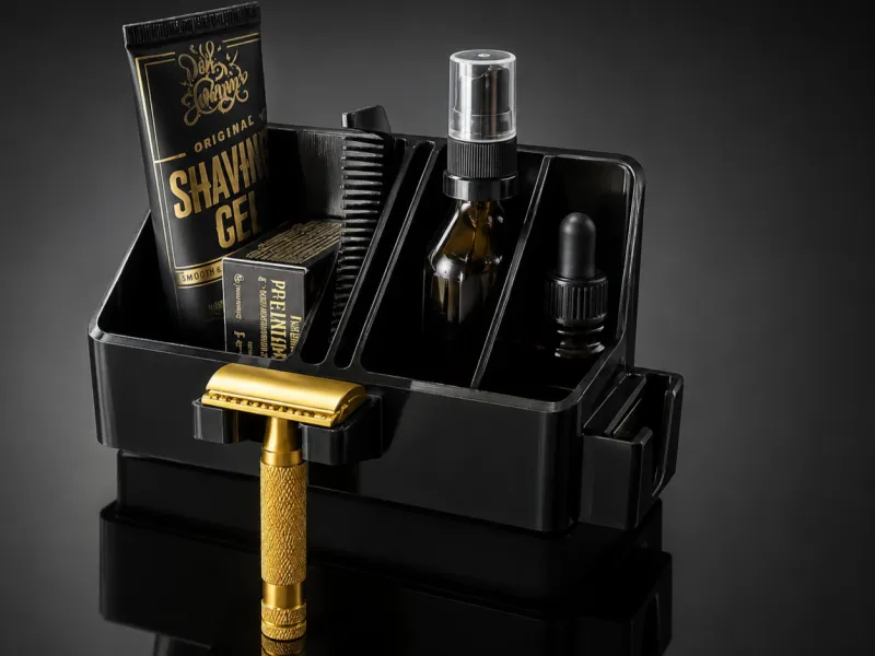 Grooming wall station