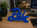 Troféu Pai em Forma de Chave Inglesa-0