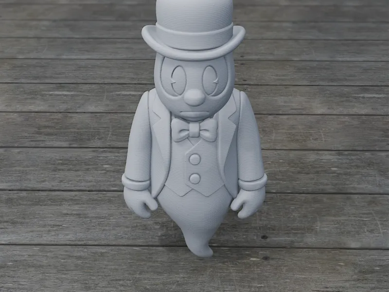 Fantasma do Mausoléu - Estatueta de Cuphead