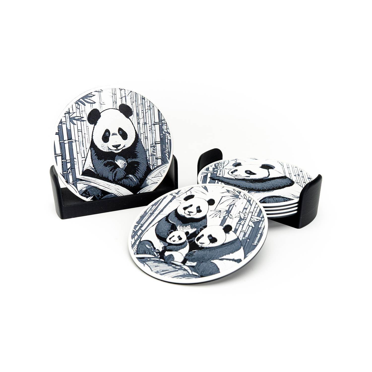 Giant Panda Coasters