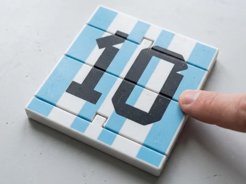 Argentina "10" flexi toy