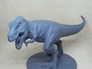 T-rex statue