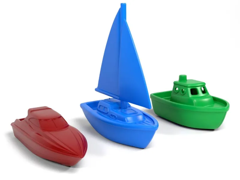 Barcos de brinquedo