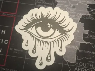 llavero ojo