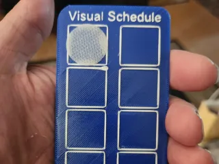 Student Visual Schedule Cards