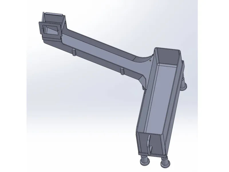 Creality K2 Plus poop chute v2
