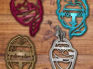FROZEN COOKIE CUTTERS