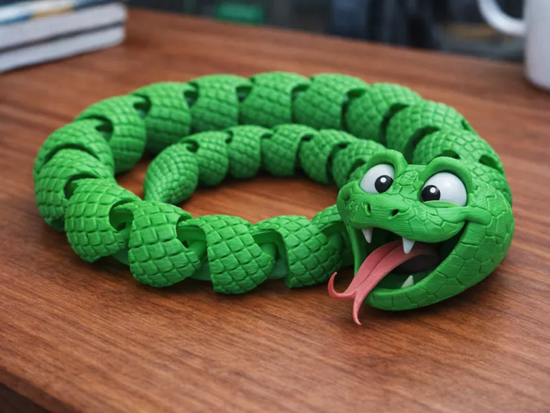 serpent amusant flexy
