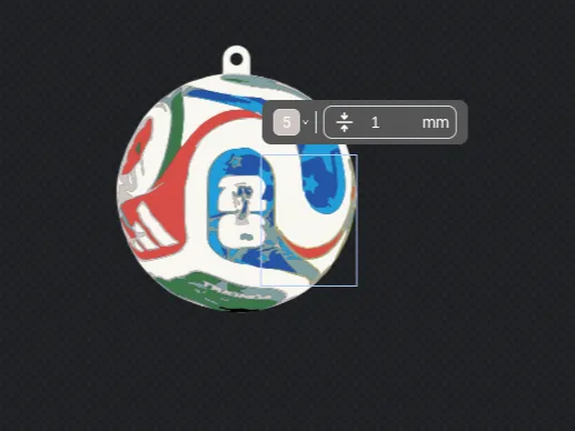 Keychain 2026 Ball